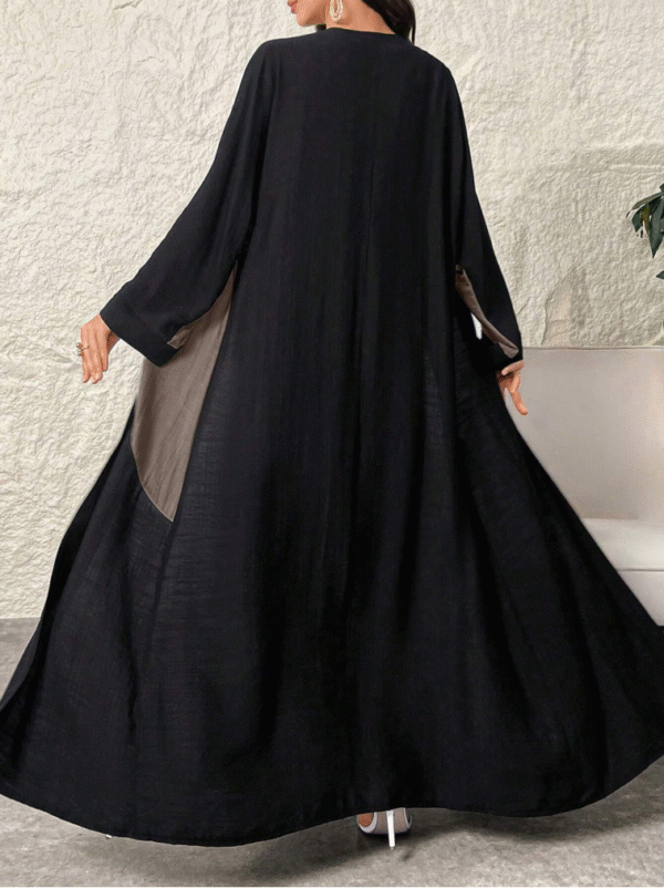 ⁦عباية صيفية نسائية مفتوحة⁩ - الصورة ⁦2⁩